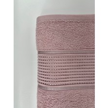 KAYABEY HOME Pembe 90X145 cm Banyo Havlusu % Pamuk Yumuşak ve Hızlı Kuruyan Büyük Boy Banyo Plaj Havlusu