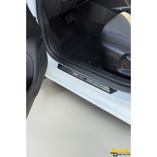 Bab Dizayn Automotive Citroen C4 Hb  Krom Kapı Eşik Koruması 2005-2024 Arası 4 Parça