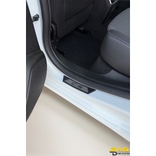 Bab Dizayn Automotive Citroen C4 Hb  Krom Kapı Eşik Koruması 2005-2024 Arası 4 Parça