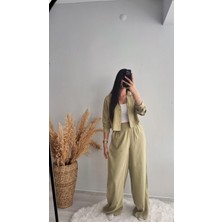Yeşil Modal Kumaş Takım