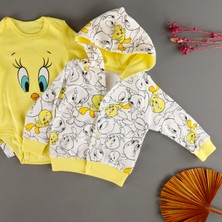 Bebegci Minik Civcivim Bebek Çocuk Mevsimlik 3'lü Kız Takım