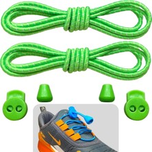 Akıllı Bağcık, Pratik Lastikli Ayakkabı Bağcığı, Spor, Çocuk, Klasik ve Bot Bağcığı, 1 Çift