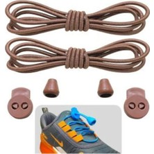Akıllı Bağcık, Pratik Lastikli Ayakkabı Bağcığı, Spor, Çocuk, Klasik ve Bot Bağcığı, 1 Çift