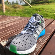 Akıllı Bağcık, Pratik Lastikli Ayakkabı Bağcığı, Spor, Çocuk, Klasik ve Bot Bağcığı, 1 Çift