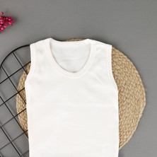Bebegci Düz Askılı Unisex Bebek Badi