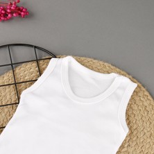 Bebegci Düz Askılı Unisex Bebek Badi