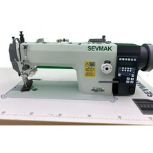 Sevmak SK-0303-D4 Çift Papuç Iplik Kesicili Kafadan Motorlu Deri Dikiş Makinası (SK-0388-D4)