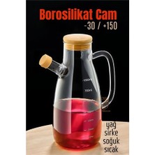 Yağ Sirke Şişesi Borosilikat Cam 1000 ml  A.verbrugge Design 720946