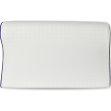 MADEMUR Ortopedik Visco Yastık Ergonomik Boyun Destekli Visco Yastık 60X40X11-9 cm