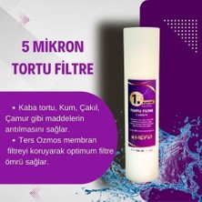 Tüm Açık Kasa Su Arıtma ve Ihlas Cebilion -Compact Uyumlu- 1.5 Yıllık 6+3 Aşamalı Filtre Seti