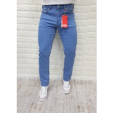 Ceza Denim Erkek Slim Fit Açık Mavi Esnek Likralı Kot Pantolon (508)