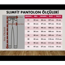 Ceza Denim Erkek Slim Fit Buz Mavi Esnek Likralı Kot Pantolon