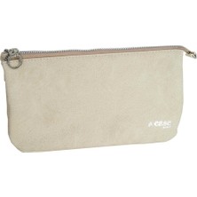 Serve S-Case Model 1 Suni Deri El Çantası - Krem
