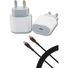 Deftion Xiaomi Uyumlu Hızlı 25W Type-C Şarj Aleti Cihazı Seti Redmi Note 10 11 12 13 13C 13T 14T Pro
