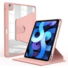 Zennur Ipad Air 5. Nesil 2022 10.9" M1 MM9D3TU/A Uyumlu Kalem Bölmeli Stand Kılıf