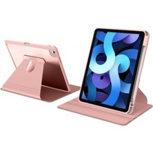 Zennur Ipad Air 5. Nesil 2022 10.9" M1 MM9D3TU/A Uyumlu Kalem Bölmeli Stand Kılıf