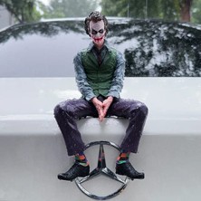 Oturan Joker Figürü Araba Aksesuarı, Heath Ledger Büst, Joker Araba Içi/dışı Aksesuar