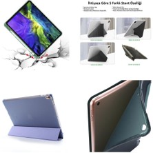 Zennur Apple Ipad Pro 11 Inç M4 2024 Kılıf Kalem Şarj Bölmeli Case A2836 A2837 A3006