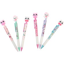 Dolphin Cem Dolphın DLP-CF-4220 Kedi Başlıklı Versatil Kalem 0.7mm.