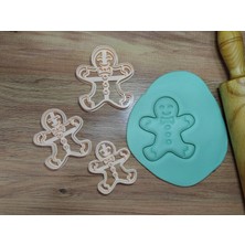 Stilcraft Design Kurabiye Adam Kurabiye Kalıbı 3 Boy