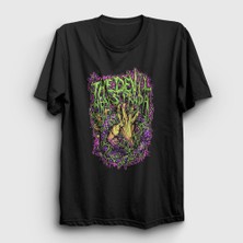 Presmono Unisex Siyah Hands The Devil Wears Prada T-Shirt