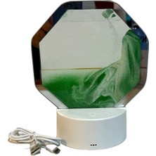 Ylz KM-1011 USB Işıklı Sulu Kum Saati