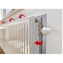 10 Adet Kalorifer Peteği Radyatör Petek Arkası Folyo Kaplı Polietilen Sünger Isı Yalıtım Levhası