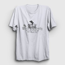 Presmono Unisex Beyaz Trees Of Eternity T-Shirt