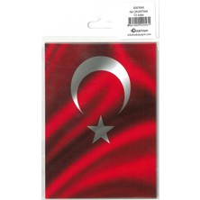 Odak 777-039 A6 Bayrak Stıcker 10'lu