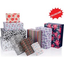 Gıpta Random Glossy Dikdörtgen Kutu BX1854 D 160X230X90MM