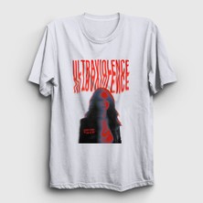 Presmono  Beyaz Ultraviolence V2 Lana Del Rey T-Shirt
