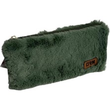Drn Gıft ST-0304 Tek Gözlü Düz Peluş Kalem Çantası