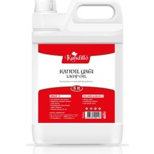 Tekno Trust Kırmızı Kandil Yağı Kokusuz Dumansız Gaz Lambası Yağı 5 Lt