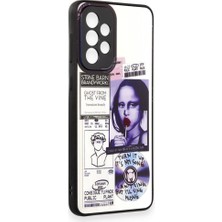 FUJİMAX Samsung Galaxy A73 5g Kılıf Özel Tasarım Desenli Düşme ve Darbelere Ekstra Dayanıklı Mirror Desenli Kapak