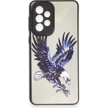 FUJİMAX Samsung Galaxy A73 5g Kılıf Özel Tasarım Desenli Düşme ve Darbelere Ekstra Dayanıklı Mirror Desenli Kapak