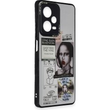 FUJİMAX Xiaomi Redmi Note 12 Pro 5g Kılıf Özel Tasarım Desenli Düşme ve Darbelere Ekstra Dayanıklı Mirror Desenli Kapak