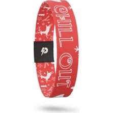 Chill Out - Geri Dönüşümlü Unisex Elastik Baskılı Bileklik ve Hatırlatıcı Kart