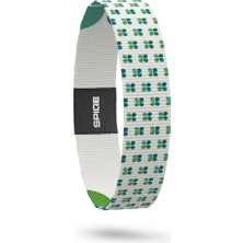 Get Lucky - Geri Dönüşümlü Unisex Elastik Baskılı Bileklik ve Hatırlatıcı Kart