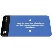 Ride The Wave - Geri Dönüşümlü Unisex Elastik Baskılı Bileklik ve Hatırlatıcı Kart