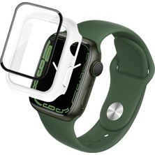 İmak Pc Kasası+Kavisli Pet Film Apple Watch S 8 / 7 41MM Için (Yurt Dışından)