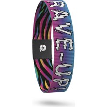 Rave Up - Geri Dönüşümlü Unisex Elastik Baskılı Bileklik ve Hatırlatıcı Kart