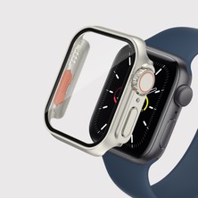 Puluzdg Apple Watch Serisi Se 2 6 Se 5 4 44 mm Için Film Pc Izle Kılıfı (Yurt Dışından)