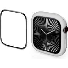 Enkay Apple Watch Serisi 9/8/7 45MM Için 2'si 1 Arada Ekran Koruyucu Kılıf (Yurt Dışından)