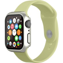 Puluzdg Apple Watch Serisi 8 7 41 mm Için Elektro Kaplama Pc Izle Kılıfı (Yurt Dışından)