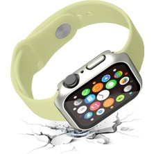 Puluzdg Apple Watch Serisi 8 7 41 mm Için Elektro Kaplama Pc Izle Kılıfı (Yurt Dışından)