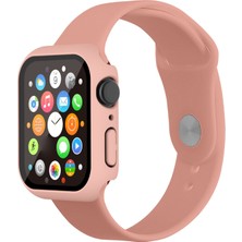 Puluzdg Apple Watch Serisi 9 8 7 41 mm Için 2'si 1 Arada Ekran Koruyucu Kılıf (Yurt Dışından)