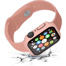 Puluzdg Apple Watch Serisi 9 8 7 41 mm Için 2'si 1 Arada Ekran Koruyucu Kılıf (Yurt Dışından)