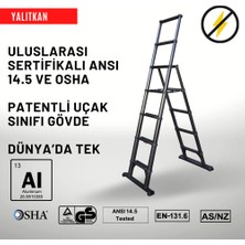 2.1m Kevlar Yalıtkan Çok Fonksiyonlu Merdiven 20ACKV - AS105EKS