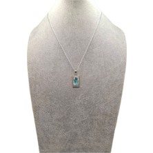 Han Ticarethane Gümüş Renk Tarot Kartı Kolye