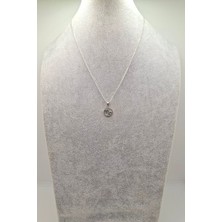 Han Ticarethane Gümüş Renk Oğlak Burcu Model Kolye